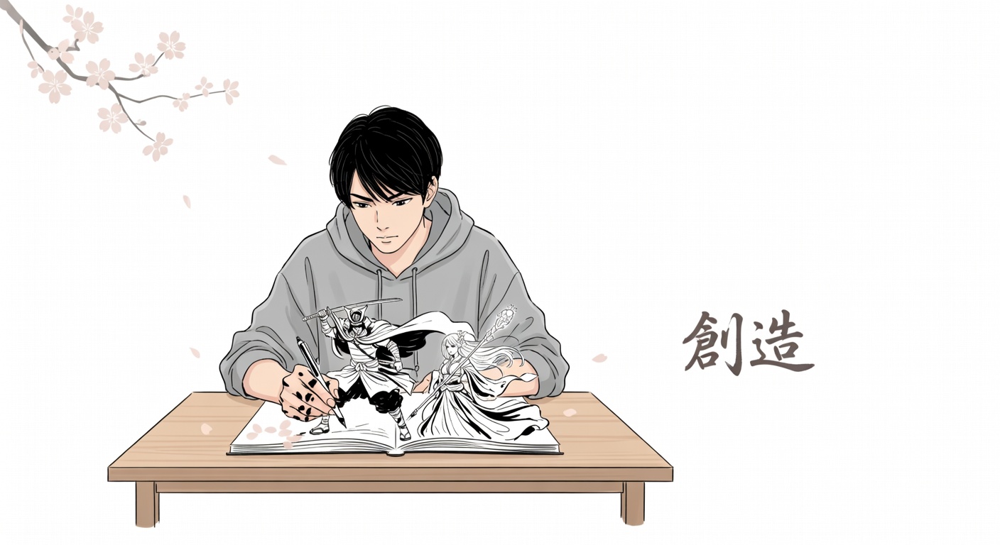 マンガ家スケッチ